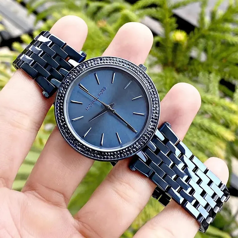 Michael Kors Darci Blue Combination Dress Ladies Watch- MK3417